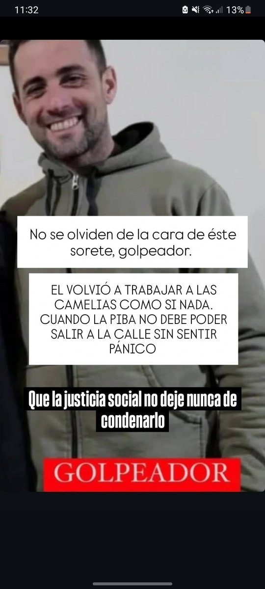 Resulta que también llama a los milicos porque le cascotean el techo y acuden rápido a sus llamados.