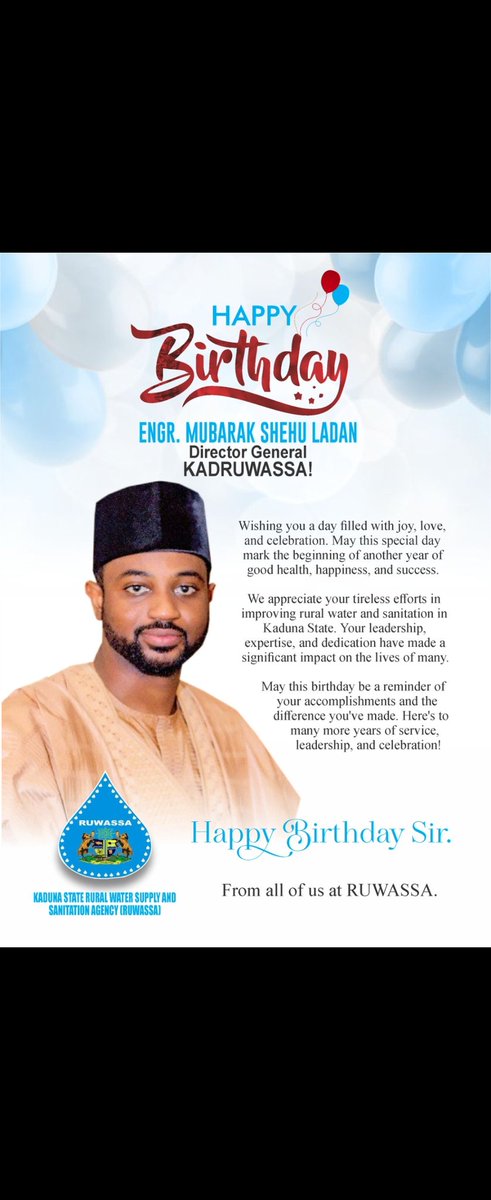 Kaduna Rural Water Supply and Sanitation Agency (@kdruwassa) on Twitter photo 