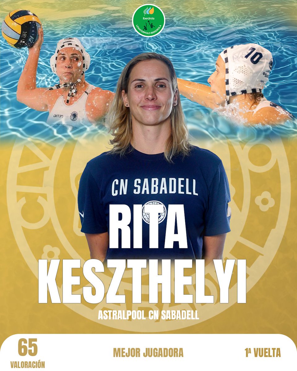 𝐌𝐕𝐏  𝐏𝐑𝐈𝐌𝐄𝐑𝐀 𝐕𝐔𝐄𝐋𝐓𝐀 | 𝐑𝐈𝐓𝐀 𝐊𝐄𝐒𝐙𝐓𝐇𝐄𝐋𝐘𝐈 | 𝐋𝐄𝐖𝐚𝐭𝐞𝐫𝐩𝐨𝐥𝐨 𝐈𝐛𝐞𝐫𝐝𝐫𝐨𝐥𝐚 🤽‍♀️

#LEWaterpoloIberdrola