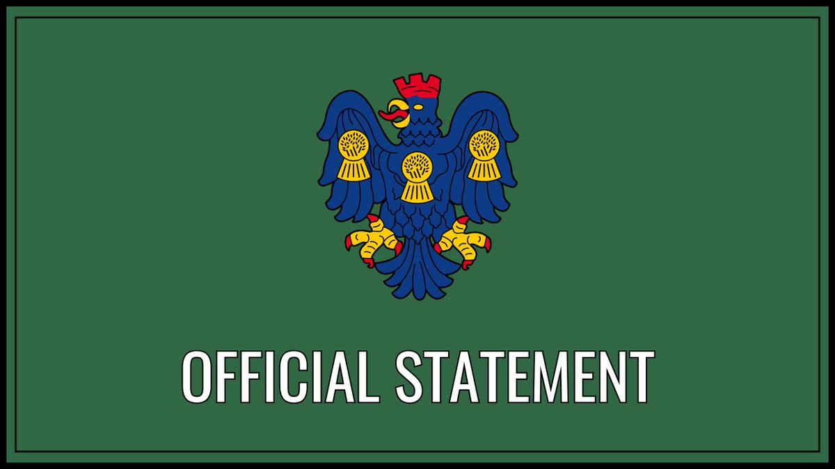𝐎𝐅𝐅𝐈𝐂𝐈𝐀𝐋 𝐒𝐓𝐀𝐓𝐄𝐌𝐄𝐍𝐓
𝗠𝗮𝘁𝗰𝗵 𝗔𝗯𝗮𝗻𝗱𝗼𝗻𝗲𝗱 [𝟳𝘁𝗵 𝗝𝗮𝗻 𝟮𝟬𝟮𝟱]

🔗 - tinyurl.com/2j5w8hzm