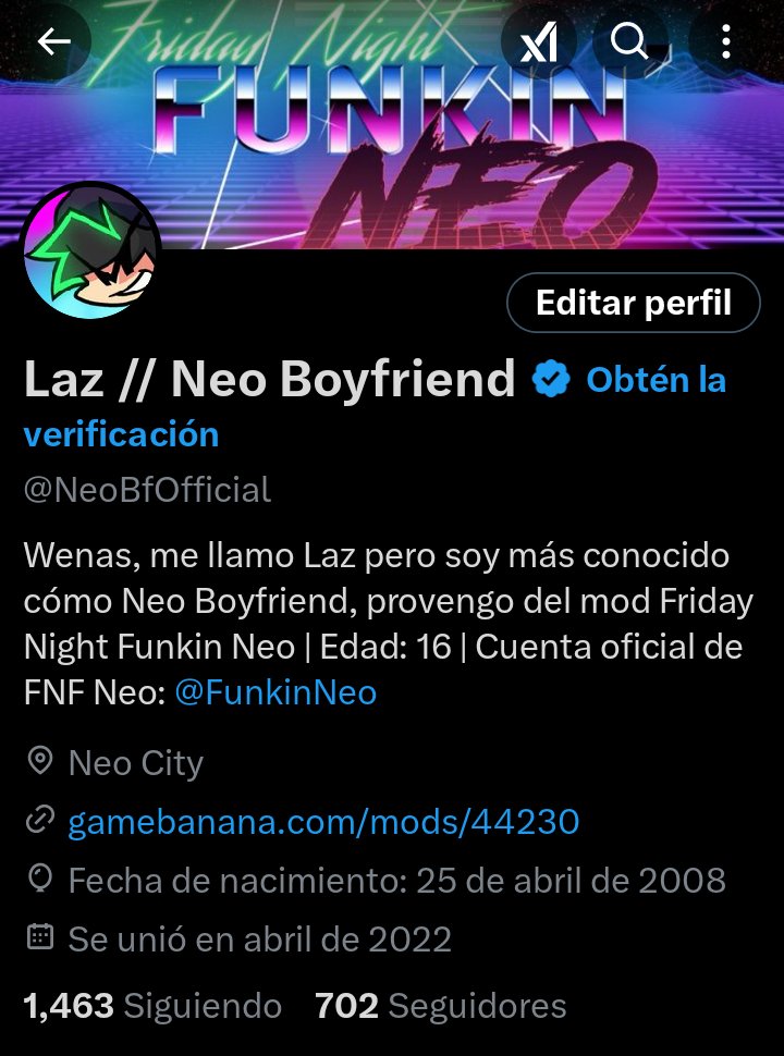 Alt_Neo_BF's tweet photo. AAHHAHAAHHAHA LLEGAMOS A LOS 700 SEGUIDORES MIS PANAS, SE LES APRECIA DEMASIADO!!!!💚✨💚✨💚✨✨💚✨💚✨💚✨💚✨🫂🫂🫂🫂🫂
#FunkinNeo #FNFNeo #Neo #FridayNightFunkinNeo #FridayNightFunkinNeoMod
#FNF #FridayNightFunkin #FridayNightFunkinMod https://t.co/Yelczs0tcq