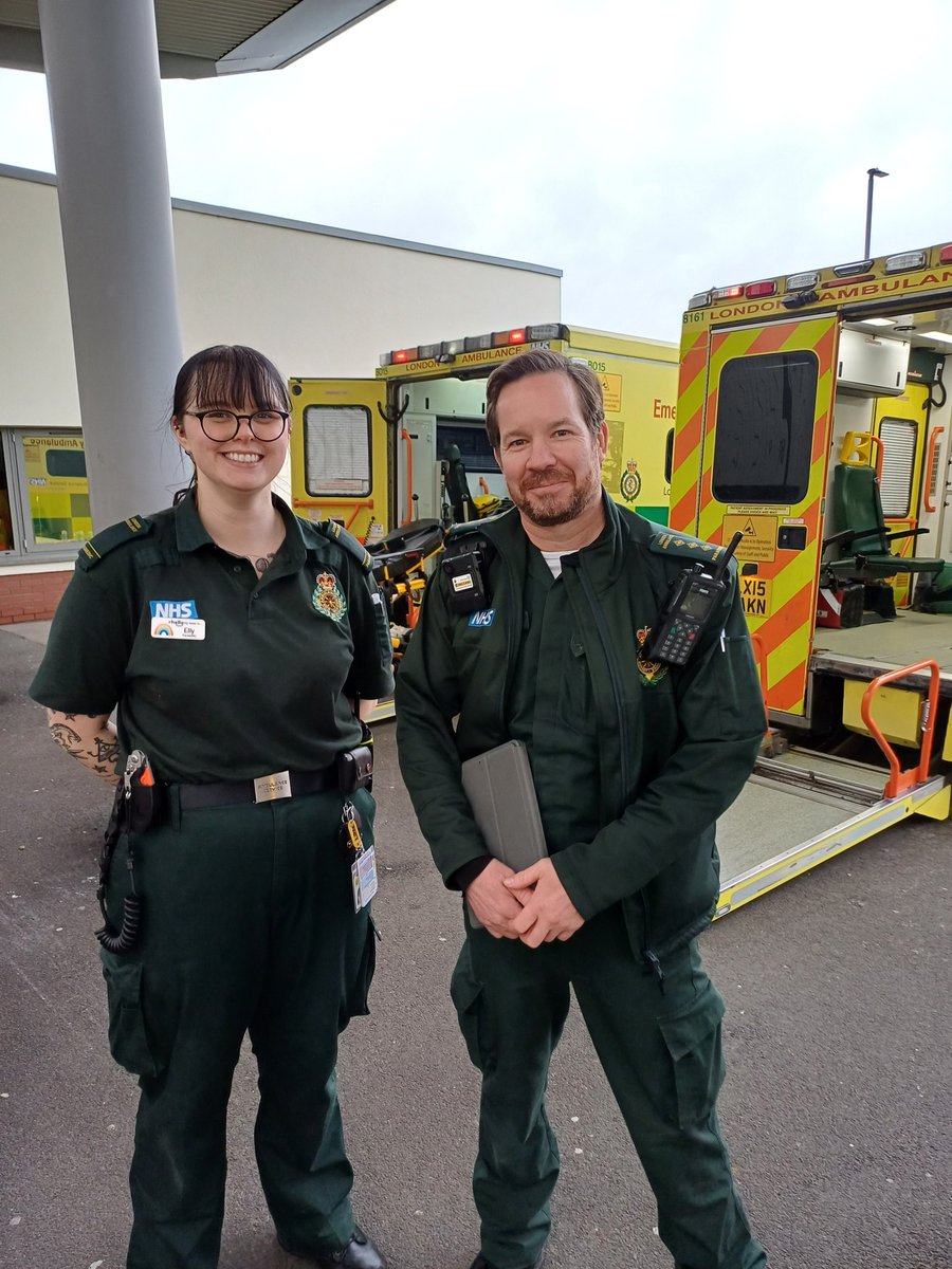 Andy Trotter (@andytrotter51) on Twitter photo Out and about today with ADO James Johnson called in at NMiddlesex to meet our <a href="/Ldn_Ambulance/">London Ambulance Service</a> staff. Good discussion with Paramedic Elly and Incident Response Officer David. Very impressed with the partnership with ED staff who do a great job while under relentless pressure. Out and about today with ADO James Johnson called in at NMiddlesex to meet our <a href="/Ldn_Ambulance/">London Ambulance Service</a> staff. Good discussion with Paramedic Elly and Incident Response Officer David. Very impressed with the partnership with ED staff who do a great job while under relentless pressure.
