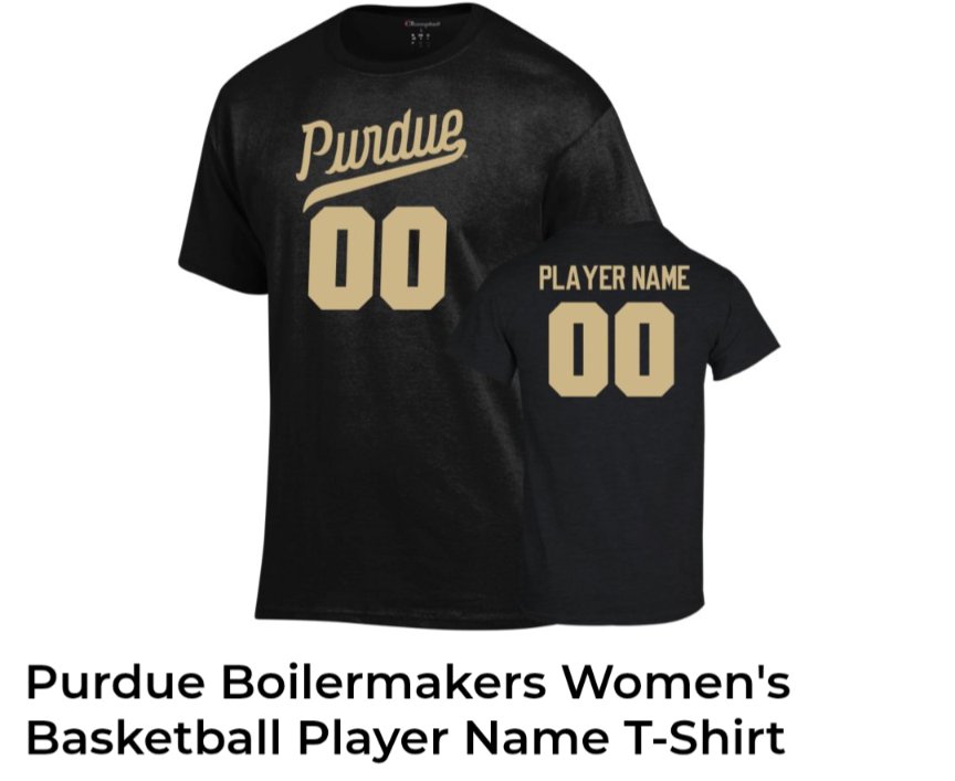 You asked. 
<a href="/PurdueTeamStore/">Purdue Team Store</a> answered. 

🔗 - boile.rs/25WBBScriptSto…