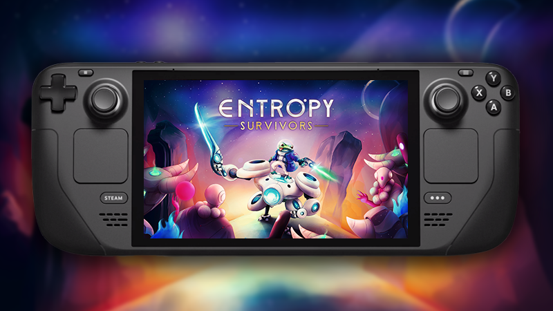 We have some exciting news to share!

Entropy Survivors is officially STEAM DECK VERIFIED! 🐸🤖

That's right. You can take the battle against the forces of Entropy anywhere you go! 🚗

store.steampowered.com/app/2602030/En…