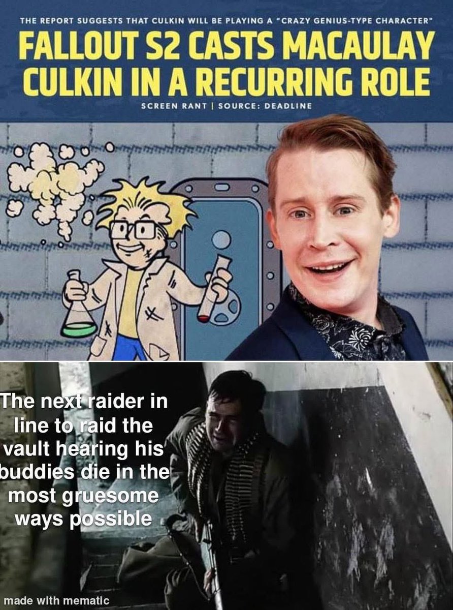 FilmsFallout's tweet image. Prep time danger