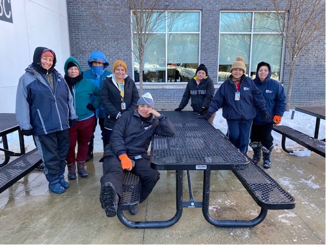 Dorothy Hamm Middle School (@dhmiddleaps) on Twitter photo Thank you to the DHMS Custodial Team who have been hard at work since Monday morning to remove snow from the sidewalks and spaces around the DHMS building. They are amazingly dedicated and hard working. ❤️💛 @apsvirginia <a href="/APSFacilities/">APSFacilities</a> Thank you to the DHMS Custodial Team who have been hard at work since Monday morning to remove snow from the sidewalks and spaces around the DHMS building. They are amazingly dedicated and hard working. ❤️💛 @apsvirginia <a href="/APSFacilities/">APSFacilities</a>