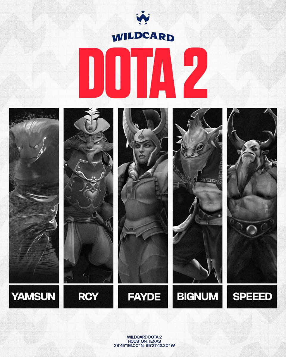 WE ARE SO BACK IN DOTA 🔥

🇺🇸 @speeedyt
🇺🇸 <a href="/yamsun_dota/">Luke Wang</a>
🇺🇸 <a href="/DotaFayde/">FaydeDota</a> 
🇺🇦 <a href="/Bignumdota/">Bignum</a>
🇺🇸 <a href="/FFundemera/">RCY</a>

🧠 <a href="/JustBliNcc/">BliNcc</a> 
📝 <a href="/stresspresso_gg/">stresspresso</a> 

#StackTheDeck