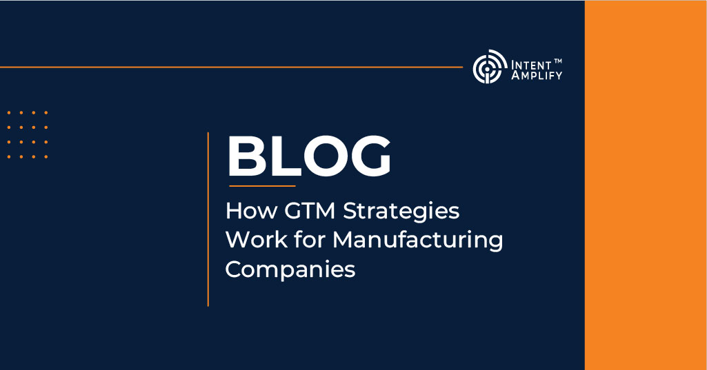 IntentAmplify's tweet image. A clear, tailored GTM strategy isn’t just a luxury—it’s a necessity for manufacturers aiming to succeed in today’s competitive market. 

Ready to refine your approach? 💪
Link: lnkd.in/dqRp-Znm
#ManufacturingExcellence #GTMStrategy #IndustrialMarketing #B2BLeadGeneration