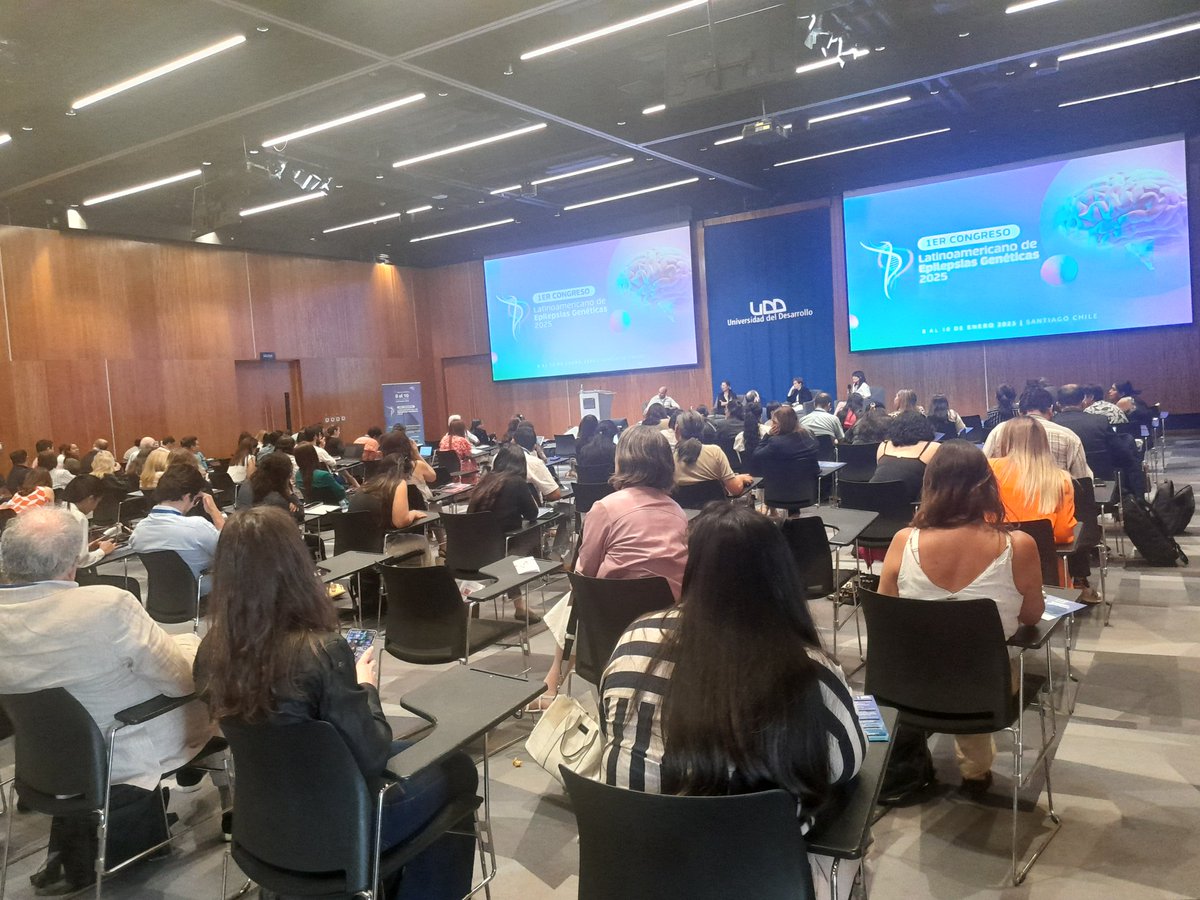 Rikke S. Møller (@filadelfiagene1) on Twitter photo Attending the 1st Latin American Congress on #Epilepsy #Genetics in Chile 🇨🇱
Huge congrats to Carolina Alvarez and <a href="/EdoPerezP/">Eduardo Pérez Palma</a> for organizing this foundational and inspiring congress 🤩👏
#StrongerTogether #CollaborationIsKey #RareDisease #PrecisionMedicine Attending the 1st Latin American Congress on #Epilepsy #Genetics in Chile 🇨🇱
Huge congrats to Carolina Alvarez and <a href="/EdoPerezP/">Eduardo Pérez Palma</a> for organizing this foundational and inspiring congress 🤩👏
#StrongerTogether #CollaborationIsKey #RareDisease #PrecisionMedicine