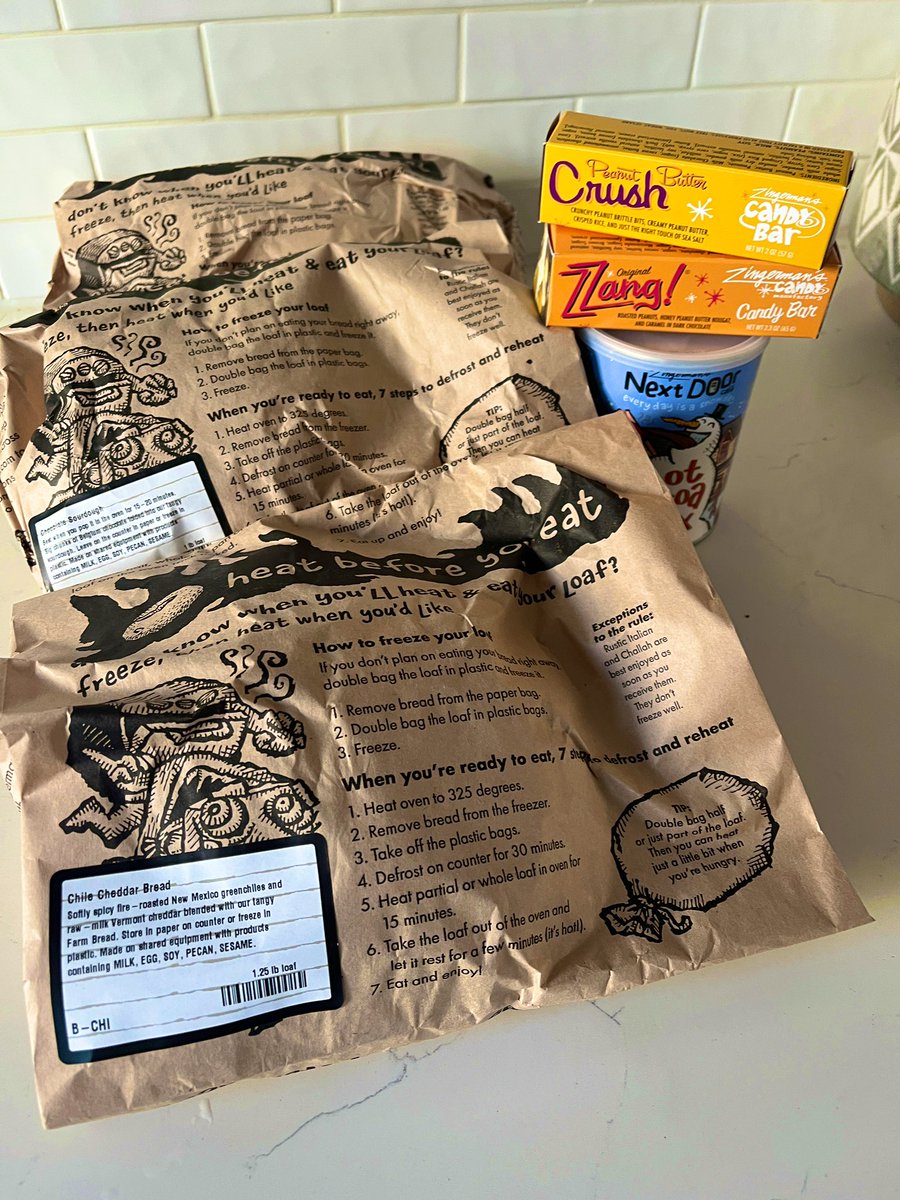 Decades after working in Ann Arbor, I still can’t go too long without this (iykyk).  #zingermans