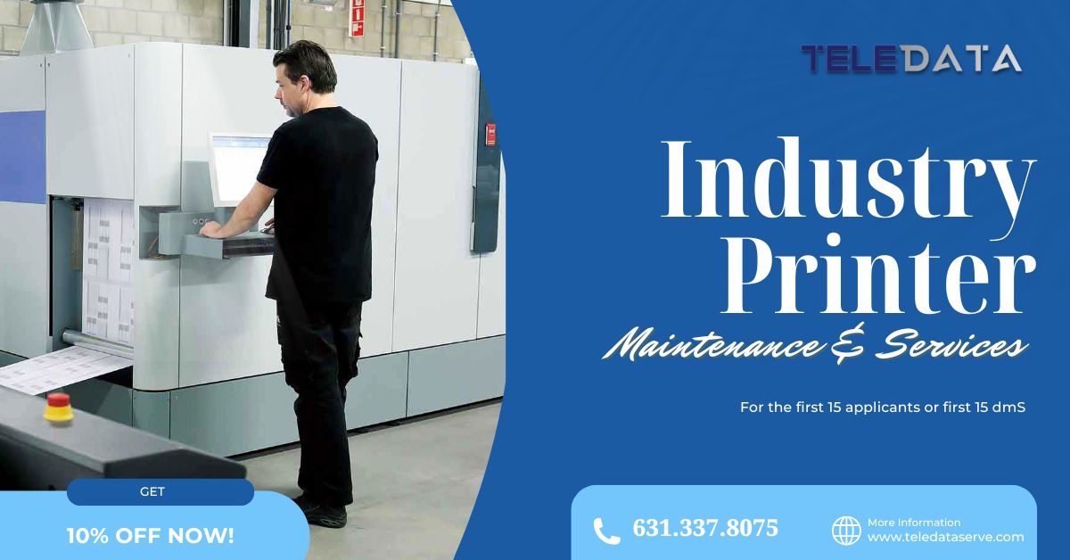 Teledataserve1's tweet image. 💥 Don’t wait until it’s too late! Get 10% OFF on industry printer maintenance and services for the first 15 DMs or applicants! Ensure your business runs smoothly. 🖨️✅
Call us at (631) 337-8075 or visit teledataserve.com
#PrinterCare #OfficeSolutions #TeleDataServices