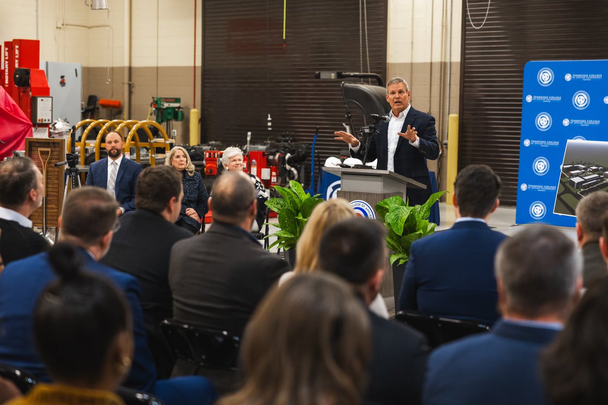 Great to break ground at <a href="/TCATNashville/">TCAT Nashville</a> &amp; celebrate new facilities that will play a key role in training TN’s workforce.

This project - a direct result of our $1 billion investment to skill our workforce - will create even greater opportunity for Tennesseans across our state.