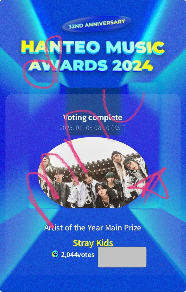 noellemnc's tweet image. Every vote matters! Let’s go STAY🔥
#OperationBounceBack #HMADaesang4SKZ