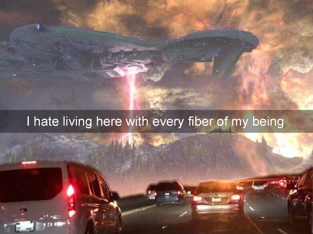 I leave for Los Angeles in the morning and ofc it's on fire