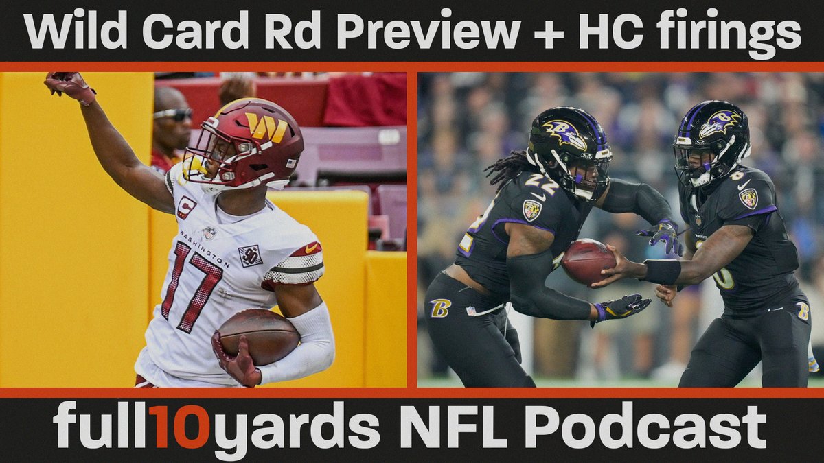 🚨 The #NFLPlayoffs are back! 🏈

@TweetsfromBen joins <a href="/TheSJMoores/">Sam Moores</a> to preview all six Super Wild Card Round games, and react to the head coach firings around the league, in our latest podcast.

📺 youtu.be/_QC9oQsPQvE
🟢 spoti.fi/4a9RJlI
🍎 apple.co/4adV6bA