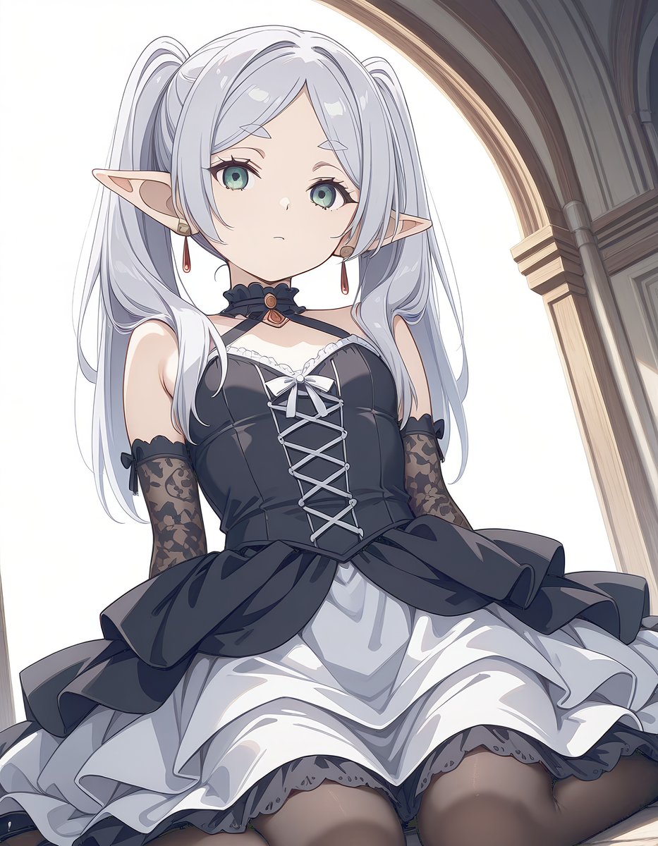 picowan11's tweet image. Frieren for dress up
ドレスアップのフリーレン