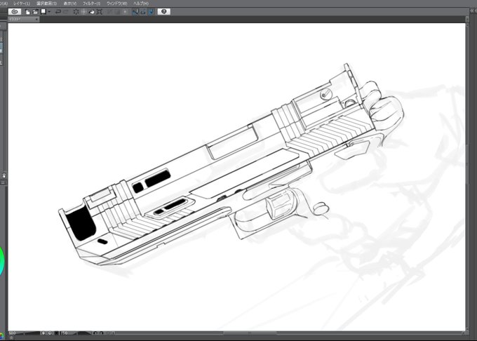 最近の銃は細かくて嫌いだぁ 