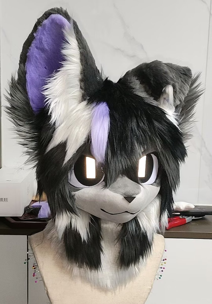 ✨✨【fursuit premade】✨✨
This is a proxy sale⭐️Priced at $1280, Excluding postage✨head height 25-, Head circumference unlimited❤️Conjoined zipper neck hair, reflective pupils, folded ears⭐️If you want to purchase, welcome DM
#FursuitEveryday #fursuit #兽装