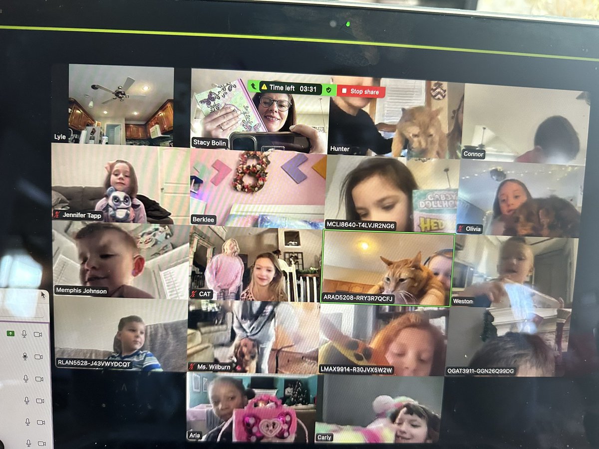 scbolin's tweet photo. Really want to be back with our class today, but loved getting so many of them on Zoom! #LPSleads https://t.co/VybeVjKqCT