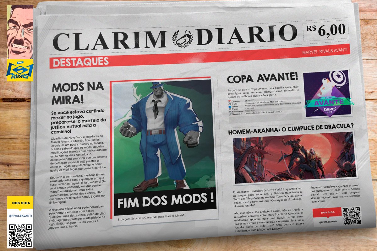 📷 Alerta para Todos os Jogadores de Marvel Rivals! 📷
Mods na Mira! Proteções Especiais Chegando para Marvel Rivals
Se você estava curtindo mexer no jogo, prepare-se: o martelo da justiça virtual está a caminho!