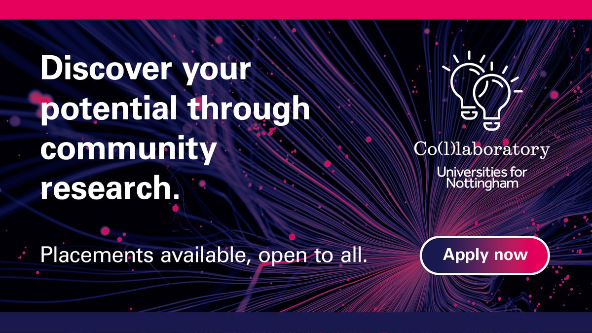 📢Applications for our 2025 Research Placement are open! This fantastic #fullyfunded part-time role allows candidates to work on real #researchprojects tackling #innovativesolutions to community challenges. Deadline is on Sunday 02 March 2025

Apply now🔗: loom.ly/ZEmBkRU