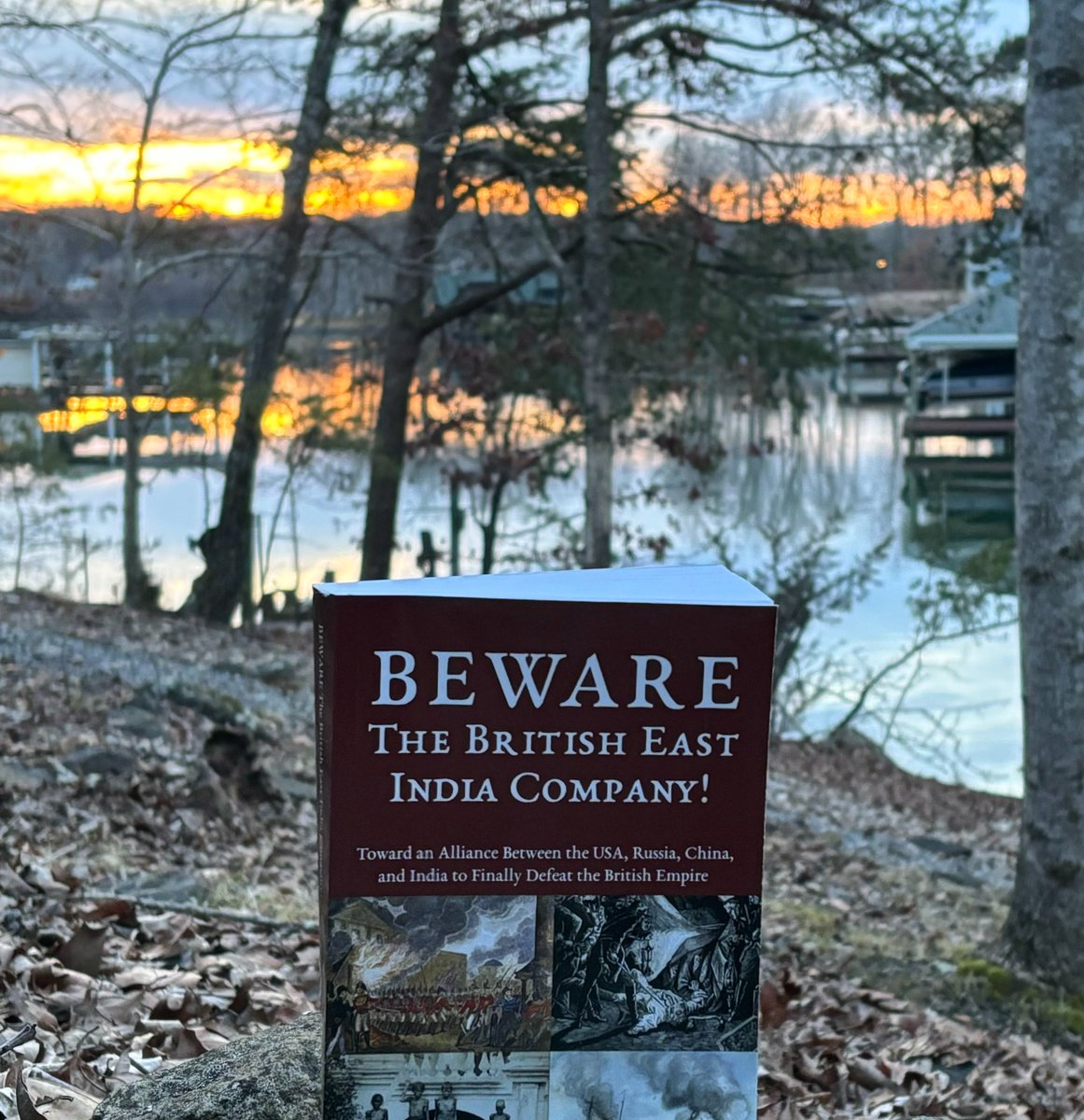 1) Now that Elon Musk has said "America should liberate the people of Britain from their tyrannical government," my book Beware the British East India Company! is a must read!  amazon.com