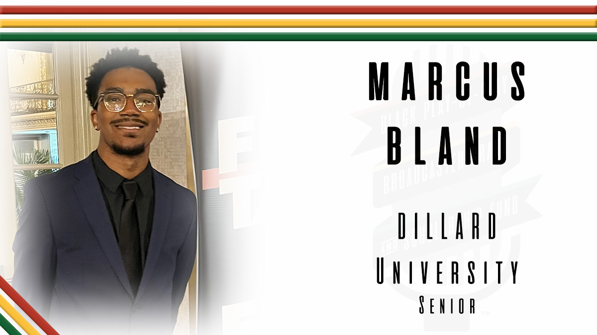 BlackPxPFund's tweet photo. A first-time recipient of a scholarship from the BlackPxPFund, Bland has been foundational for the burgeoning Sports Media Program at Dillard University, a New Orleans-based HBCU. 

With an expected graduation date of May 2025, Bland will leave DU better than he found it. https://t.co/MFYqmSgctI