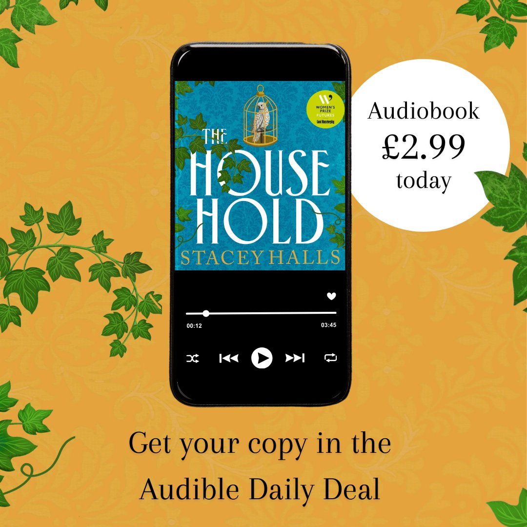 Mushens Entertainment (@mushensent) on Twitter photo THE HOUSEHOLD by <a href="/stacey_halls/">Stacey Halls is away</a> is £2.99 today on Audible! 🎧amazon.co.uk/Audible-The-Ho… THE HOUSEHOLD by <a href="/stacey_halls/">Stacey Halls is away</a> is £2.99 today on Audible! 🎧amazon.co.uk/Audible-The-Ho…