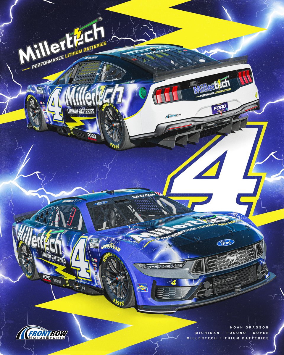 jakobkhalilart's tweet image. My new design for Noah Gragson and Front Row Motorsports 🎨