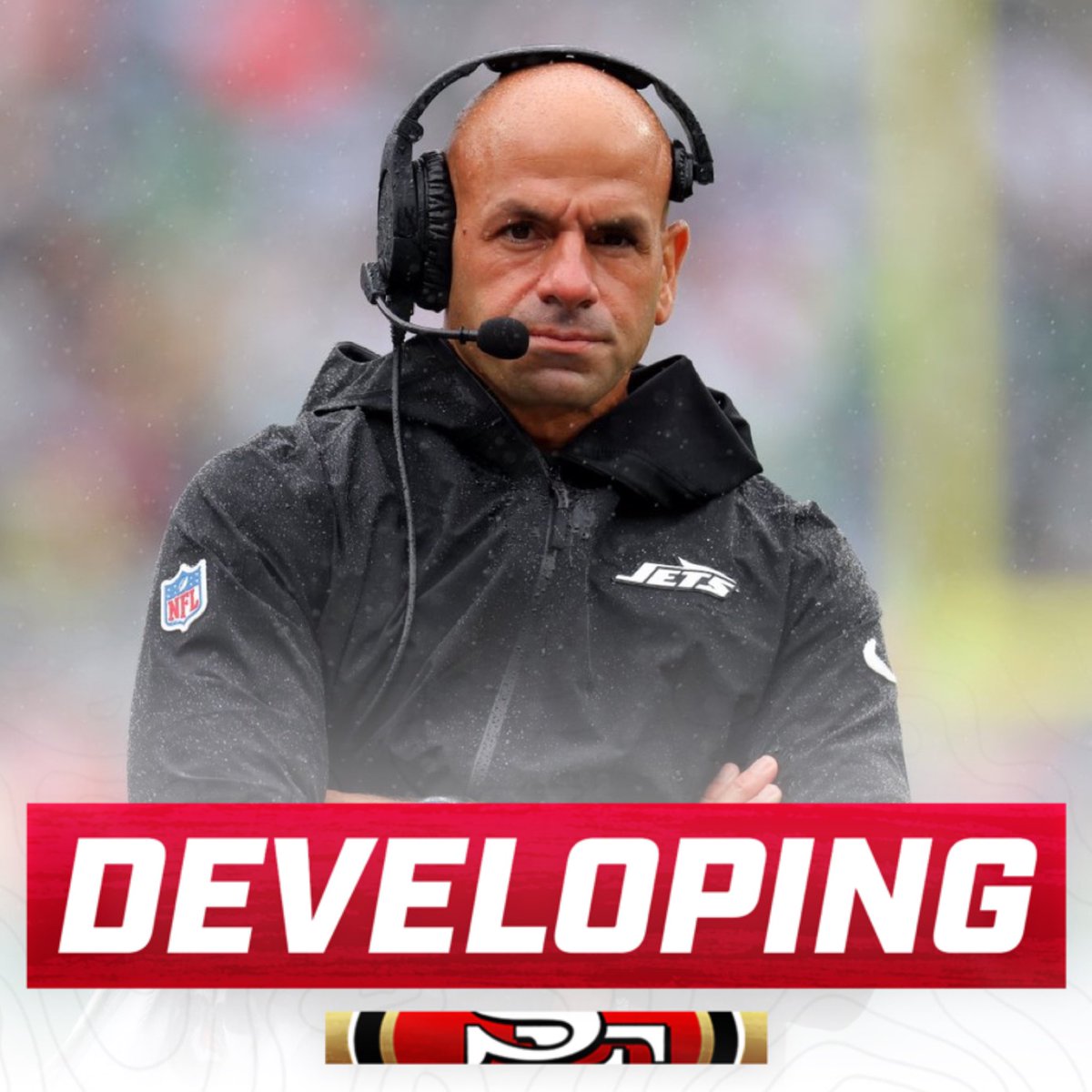 OurSf49ers's tweet image. The #49ers are expected to offer Robert Saleh a defensive coordinator role if his head coach opportunities fall through, per @JosinaAnderson
