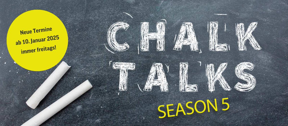 Forum Wissen GÖ (@forumwissengoe) on Twitter photo Neue Termine! 📢 Chalk Talk am 10.01.2025 mit Prof. Dr. Silke Schicktanz & Dr. Julia Perry <a href="/yourUMG/">Universitätsmedizin Göttingen (UMG)</a>. Die beiden sprechen über die Ethik der Risikovorhersage von Altersdemenz.
Kreide, Tafel, spannende Themen – ohne Technik, live im #ForumWissen! 🖍️
Infos: forum-wissen.de/event/chalk-ta… Neue Termine! 📢 Chalk Talk am 10.01.2025 mit Prof. Dr. Silke Schicktanz & Dr. Julia Perry <a href="/yourUMG/">Universitätsmedizin Göttingen (UMG)</a>. Die beiden sprechen über die Ethik der Risikovorhersage von Altersdemenz.
Kreide, Tafel, spannende Themen – ohne Technik, live im #ForumWissen! 🖍️
Infos: forum-wissen.de/event/chalk-ta…