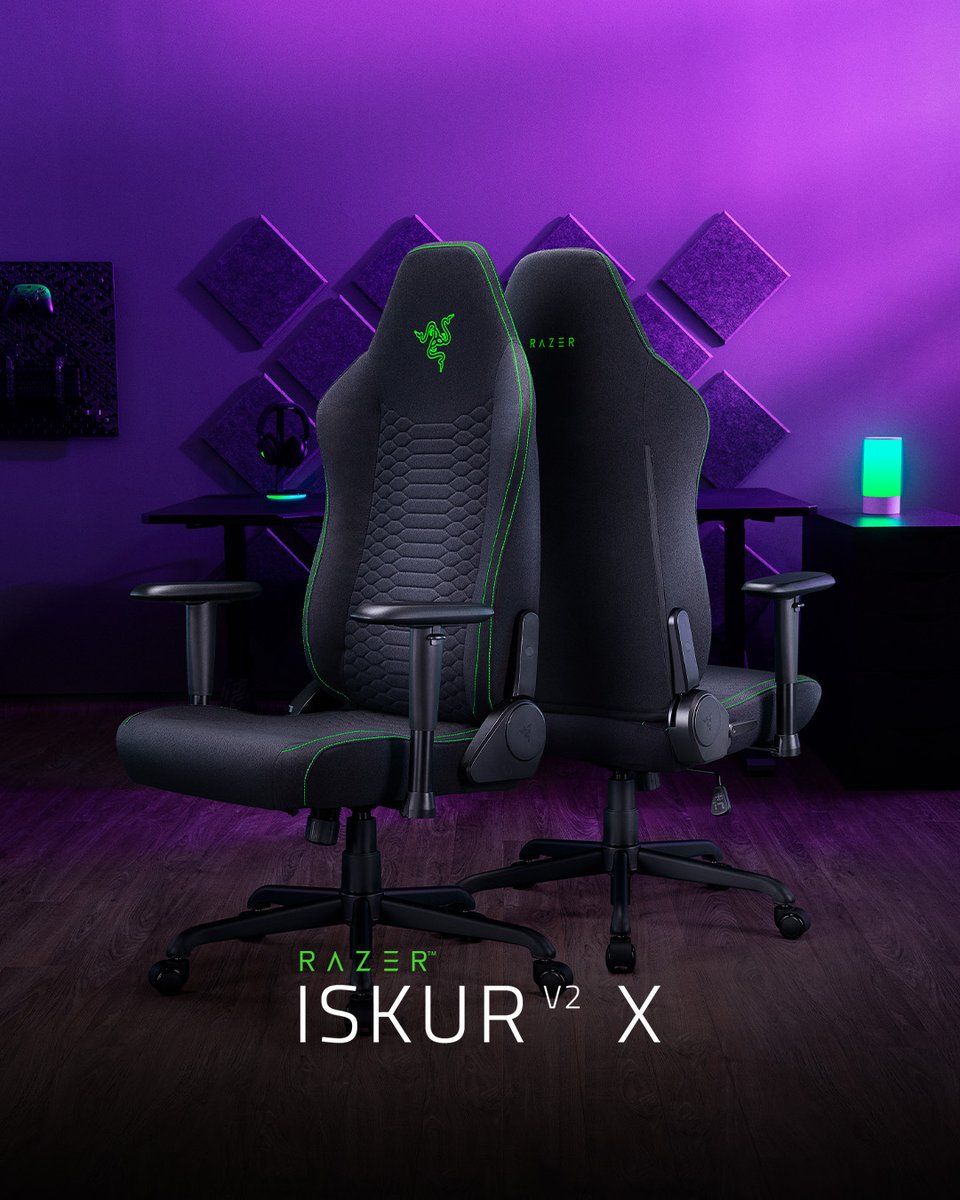 Unlock the ergonomics you need for long-lasting support with the Razer Iskur V2 X. Link in bio.

From its built-in lumbar arch and contoured high-density foam cushions to a 152-degree recline, upgrade your sitting experience with the gaming chair that’s got all the essentials
