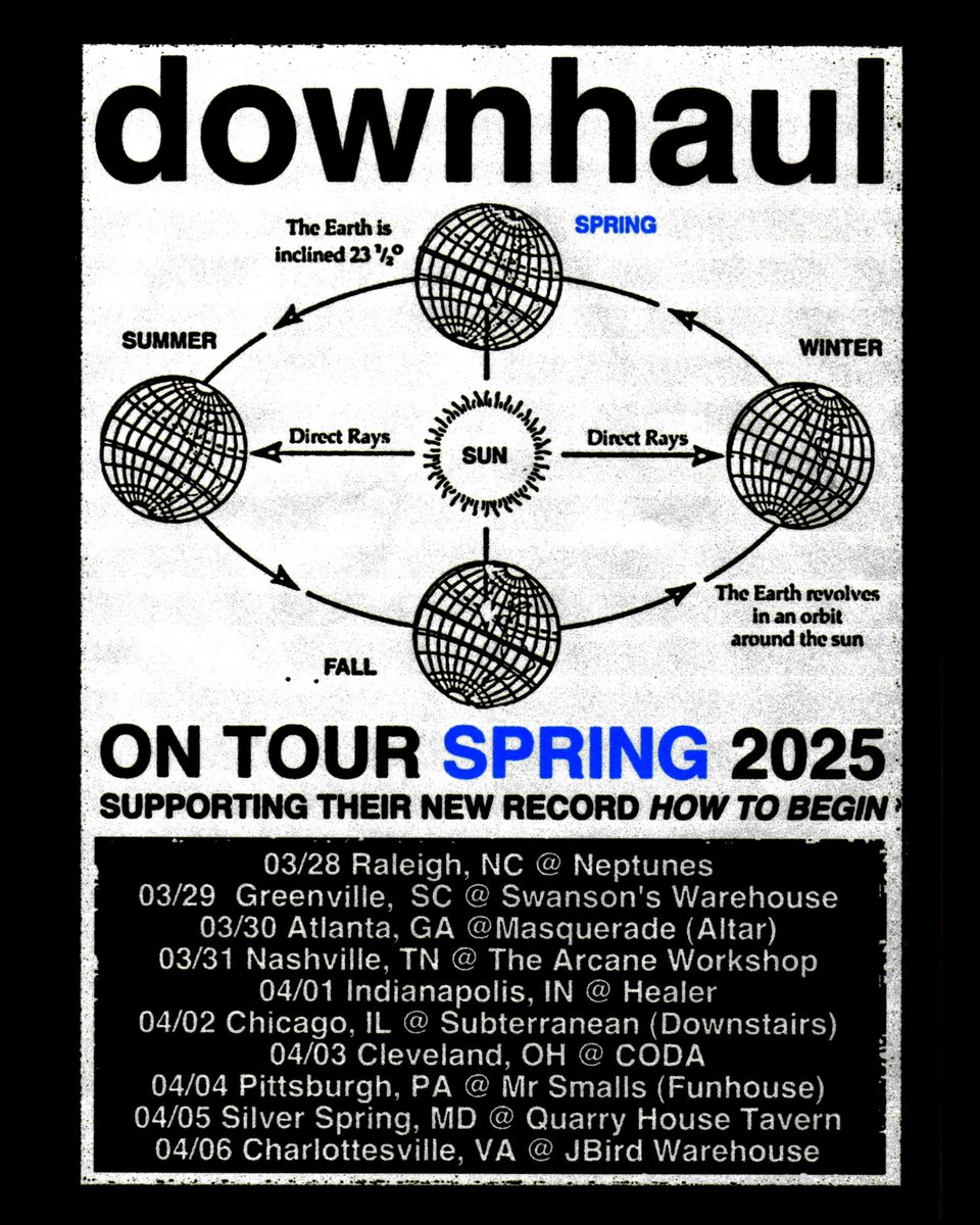 PLAYING “HOW TO BEGIN” IN FULL TEN NIGHTS IN A ROW THIS SPRING