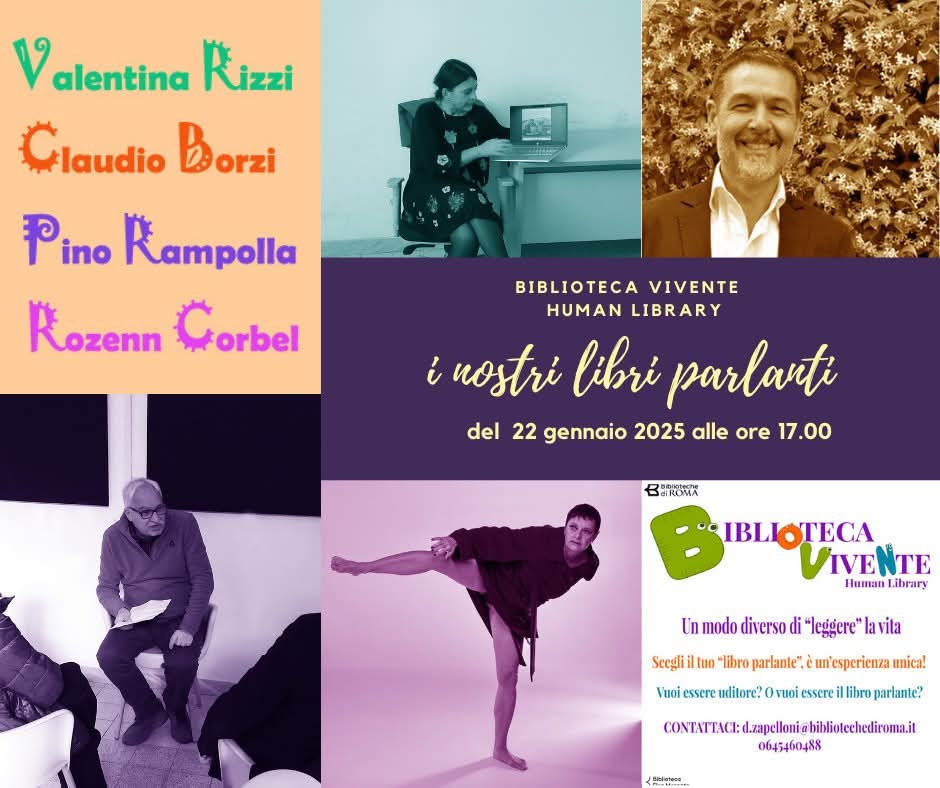 Una Nuova esperienza mi aspetta alla biblioteca Elsa Morante ad Ostia Venerdì 24 Gennaio alle ore 17.00 in cui racconterò "Una vita movimentata"... La mia...
#libriparlanti #racconto #vita #vitamovimentata #autobiografico