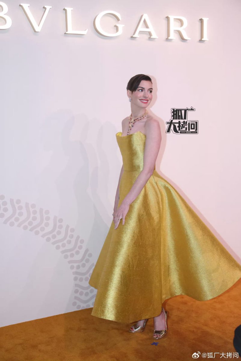 PRINCESS ✨
Anne Hathaway in Shanghai for Bvlgari event