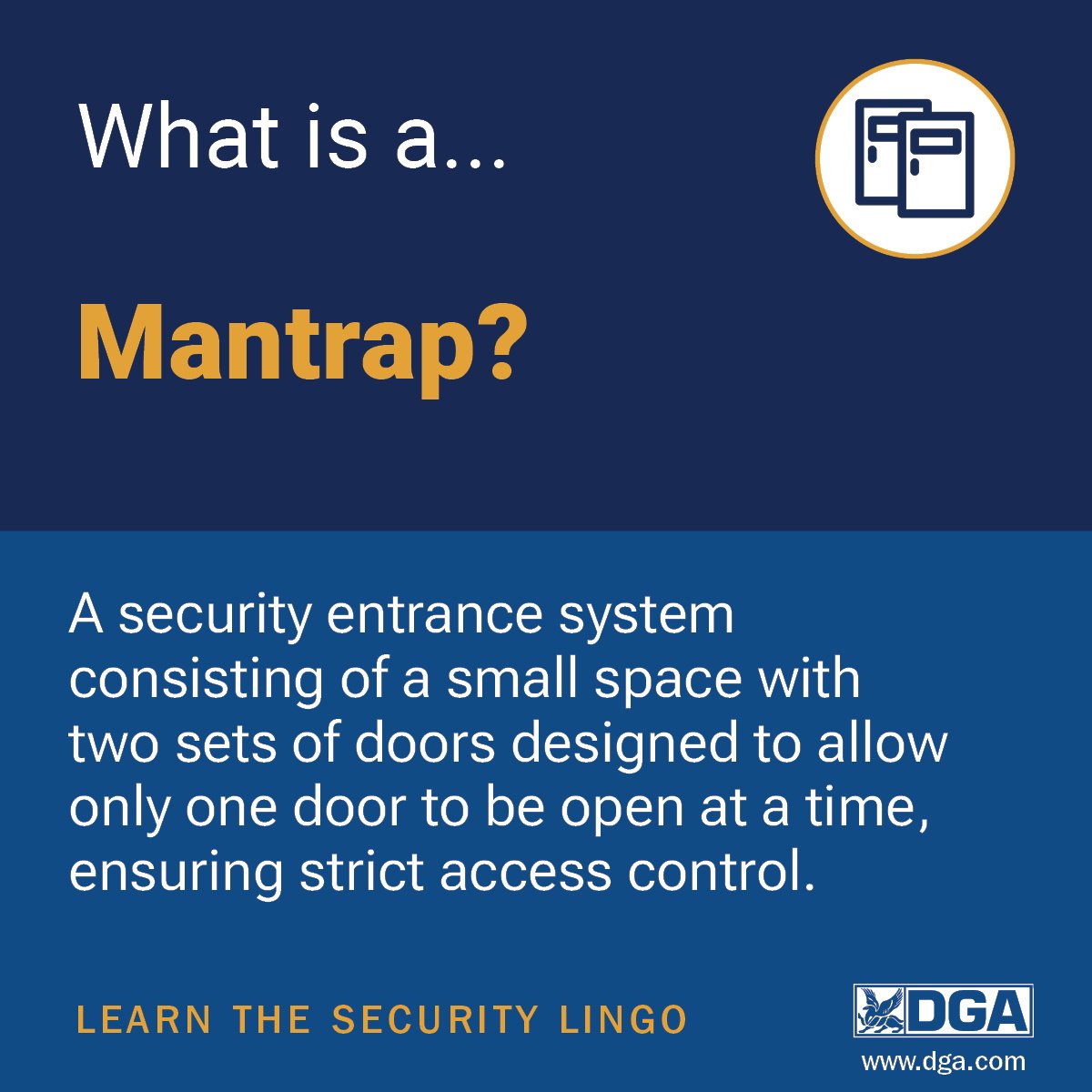 Our latest edition of Learn the Lingo is about Mantraps! See definition below and read more here! hubs.li/Q030BmrC0 #dgalearnthelingo