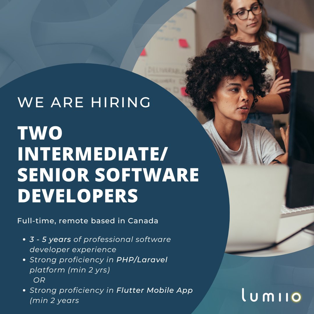 Even more exciting new years news! We are now hiring for TWO Intermediate/Senior Software Developer positions:
🟡  Laravel/PHP expert (at least 2 years) - zurl.co/nbj9K
🟡 Flutter Mobile App expert (at least 2 years) -  zurl.co/KTMBK

Learn more and apply 👆