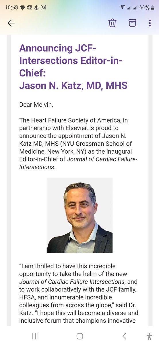 Melvin R. Echols, MD, MSCR, FACC, FHFSA, FASPC (@melvinechols9) on Twitter photo OMG ..I nearly hollered out loud when I saw this in my email....OH <a href="/JasonKatzMD/">Jason N. Katz</a> I am so happy for you!!!! Perfect choice!!!! OMG ..I nearly hollered out loud when I saw this in my email....OH <a href="/JasonKatzMD/">Jason N. Katz</a> I am so happy for you!!!! Perfect choice!!!!