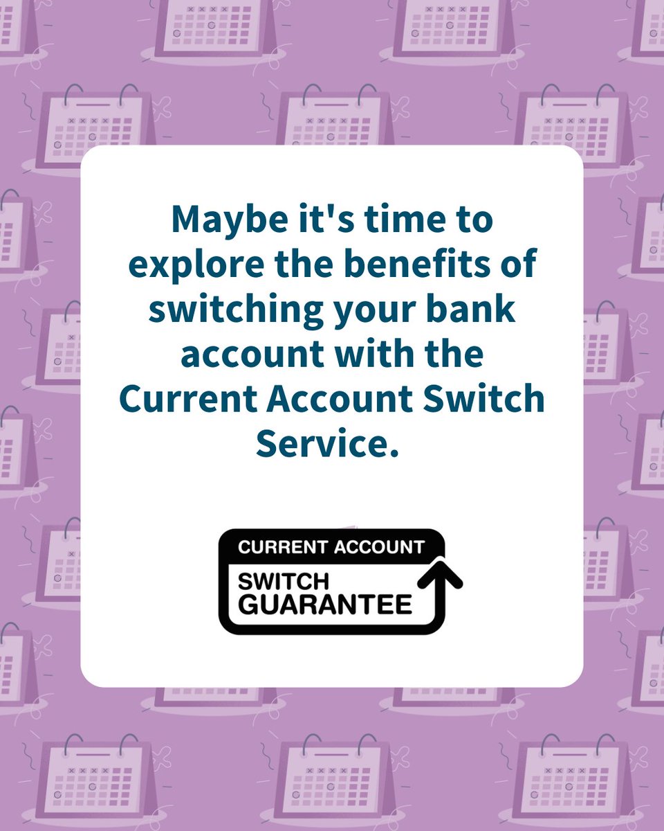 Feeling the post-festive pinch in your purse?

Embrace a fresh start with financial resolutions that sparkle brighter than the fireworks! ✨

Maybe it's time to explore the benefits of switching your bank account with the Current Account Switch Service.