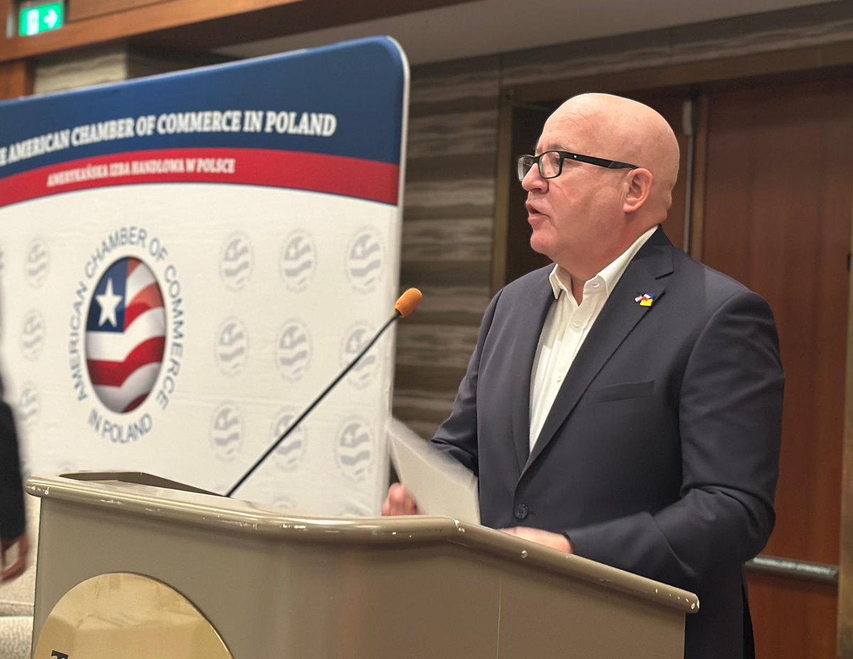 Today we had a panel discussion entitled "Economic &amp; Business Outlook for 2025” with <a href="/RaphaelMinder/">Raphael Minder</a> <a href="/FinancialTimes/">Financial Times</a>; Andrzej Bobiński <a href="/andrzejbobinski/">Andrzej Bobinski</a> <a href="/PolitykaInsight/">Polityka Insight</a> and <a href="/MartaPoslad/">Marta Poslad</a> , new AmCham Chairwoman. The discussion was moderated by AmCham Board Member <a href="/TonyHoush/">Tony Housh</a>
