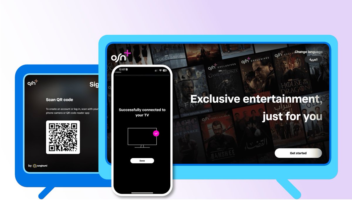 Typing passwords with a remote? OSN+ fixed that with deep-linked QR codes:

1️⃣ Scan the TV’s QR code
2️⃣ Auto-login via your app
3️⃣ Start streaming 

2M+ users now enjoy seamless access — proof that small changes make a big impact.

branch.io/resources/case…