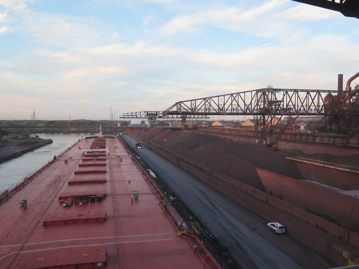 lcaships's tweet image. Shipments of iron ore on the Great Lakes totaled 4.6 million tons in December, a decrease of 4.5 percent compared to a year ago.
The year-end total for the iron ore trade stands at 49.8 million tons, a decrease of 2.5 percent compared to 2023.