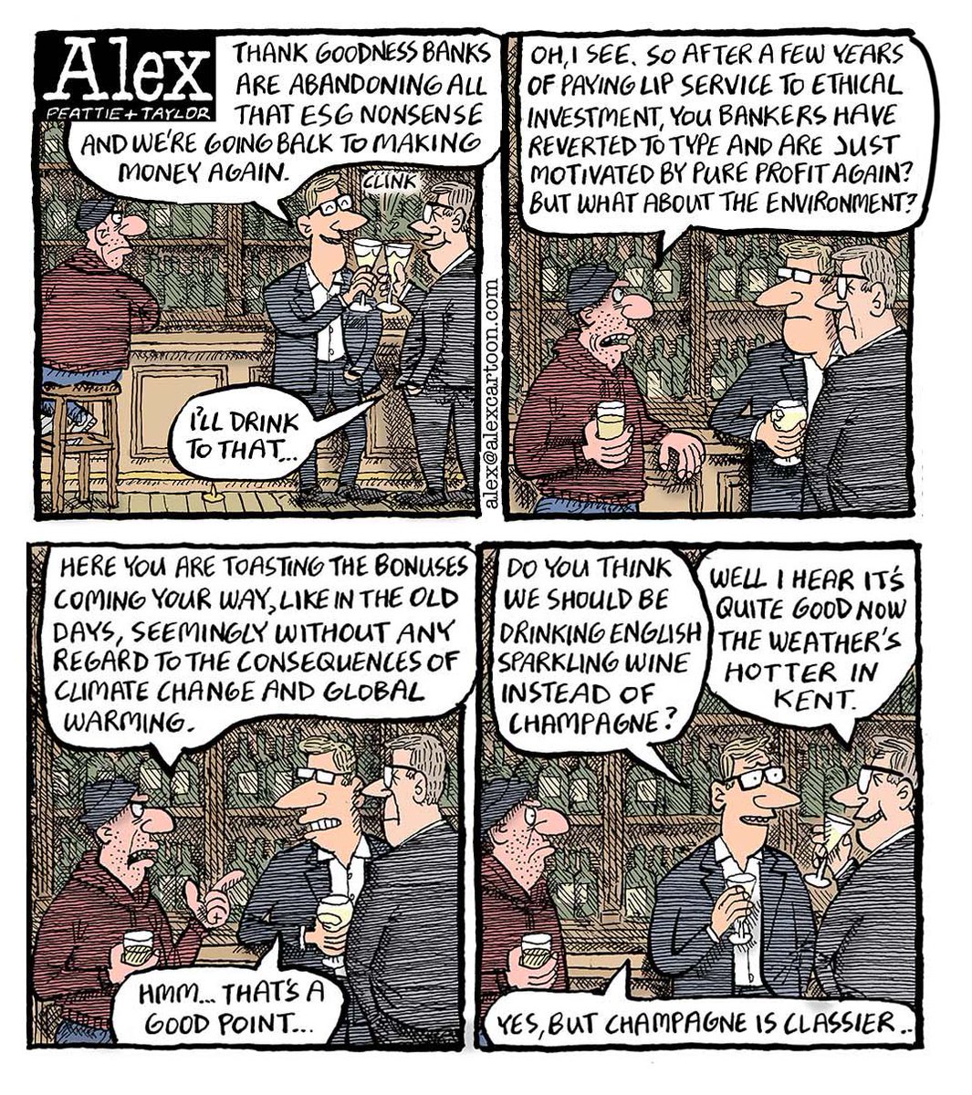 ESG is out of fashion in the financial world.