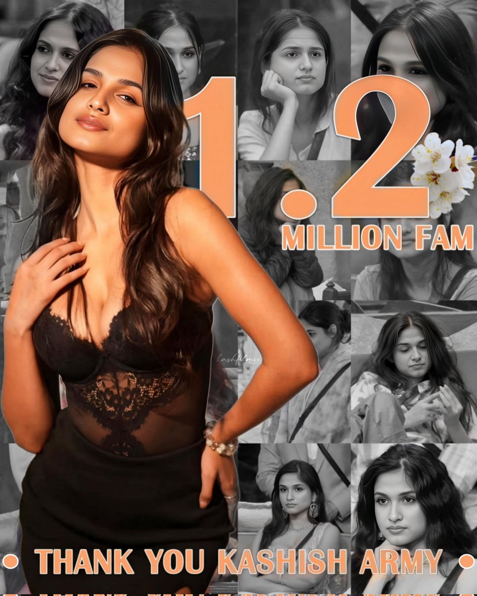 Congratulations to Kashish for hitting 1.2 million followers on Instagram! Your hard work and creativity are truly paying off❤️
Keep shining and inspiring us all💫

#KashishKapoor #KashishArmy
