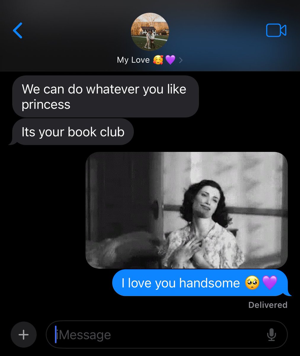 We had been talking about what food to make for the next two book clubs we host at our house and I threw out some (crazy) ideas and he hits me with this 🥺 

And they say romance is dead 🥹😩