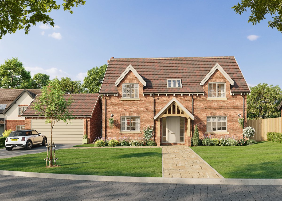 Whatever the size of house you are looking for, you will find something to suit you at our new development in Calveley. Each house has been individually designed, with luxury touches in every room. Find out more  cbhomes.co.uk/ettley-grove-i…
#CBHomes #newhouse #newhome  #Cheshire