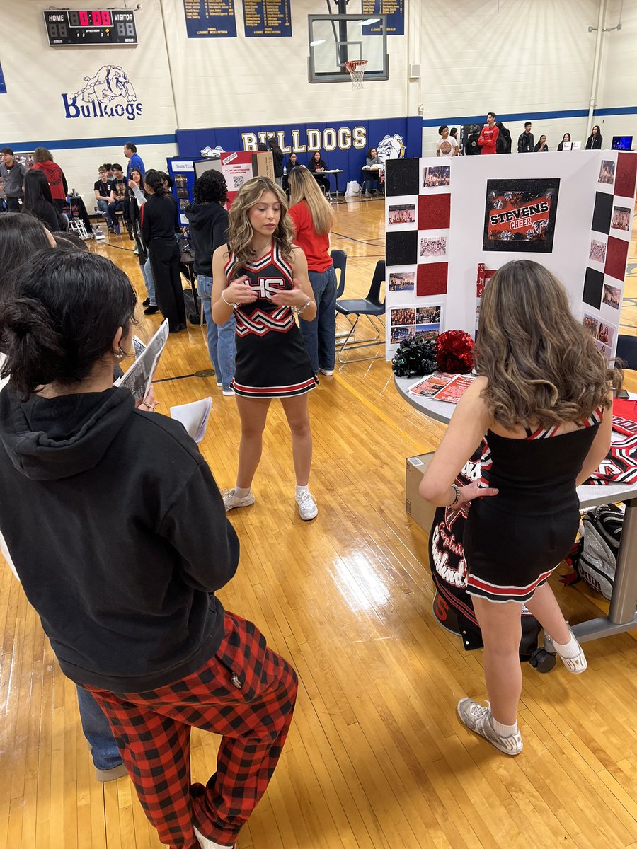 Our 8th graders got to check out all of the amazing electives to choose from at Stevens High School. Ask your student about it!