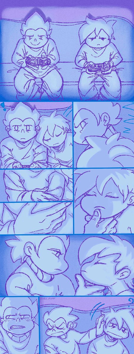 Wal_KUM's tweet photo. Here are two different comic pieces about how Pico just can't kiss BF.

About these comics ⬇️

#fridaynightfunkin #fnf #fnfpico #fnfboyfriend #picoxboyfriend #picoxbf #fanart https://t.co/UJ6a3h8u7W
