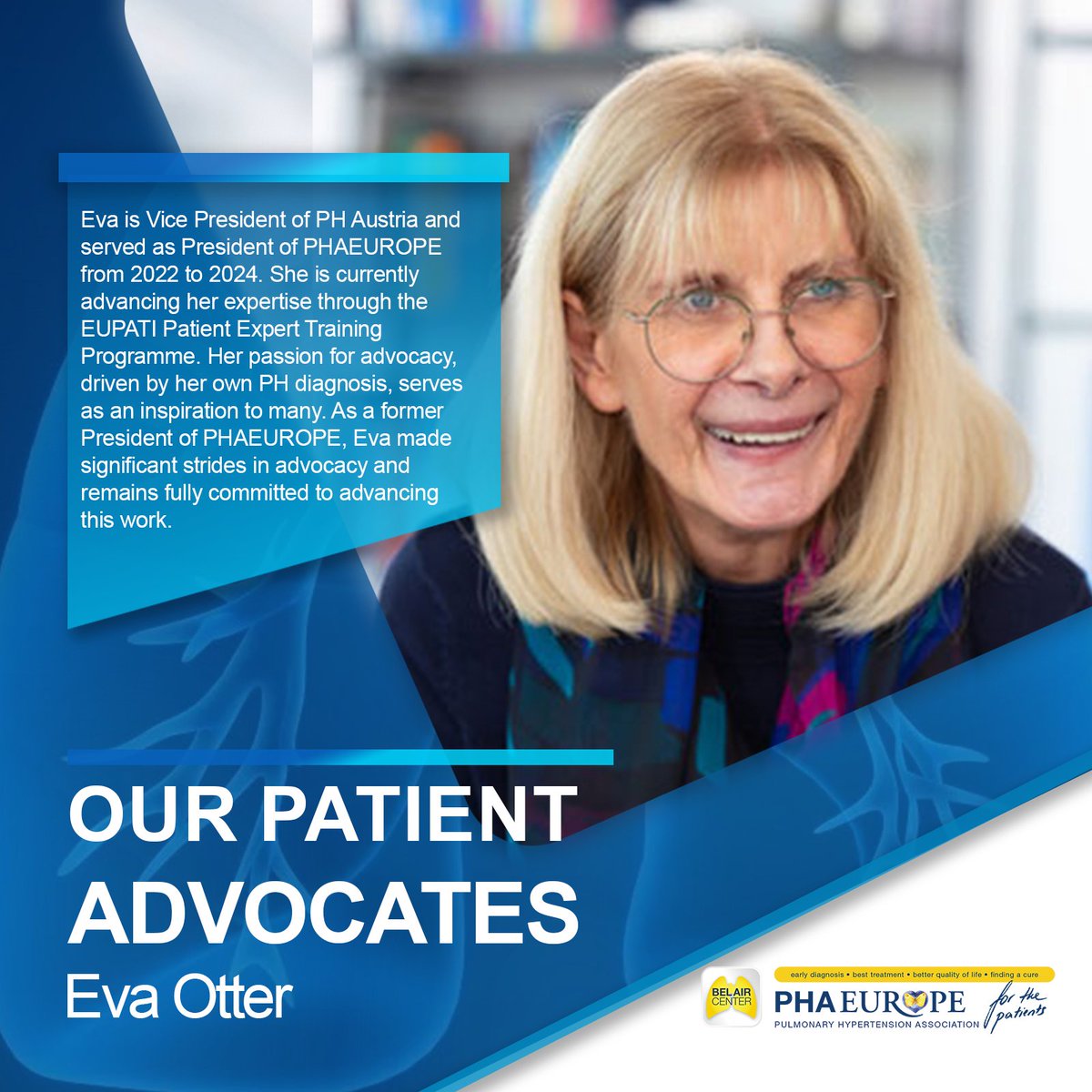 EuropePHA's tweet photo. PHAEUROPE remains committed to driving change for #pulmonaryhypertension patients. Together with our board, patient advocates, and experts, we actively engage in policy discussions across advisory boards, associations, and committees, bringing invaluable patient...⤵️ https://t.co/1BstS85oHJ