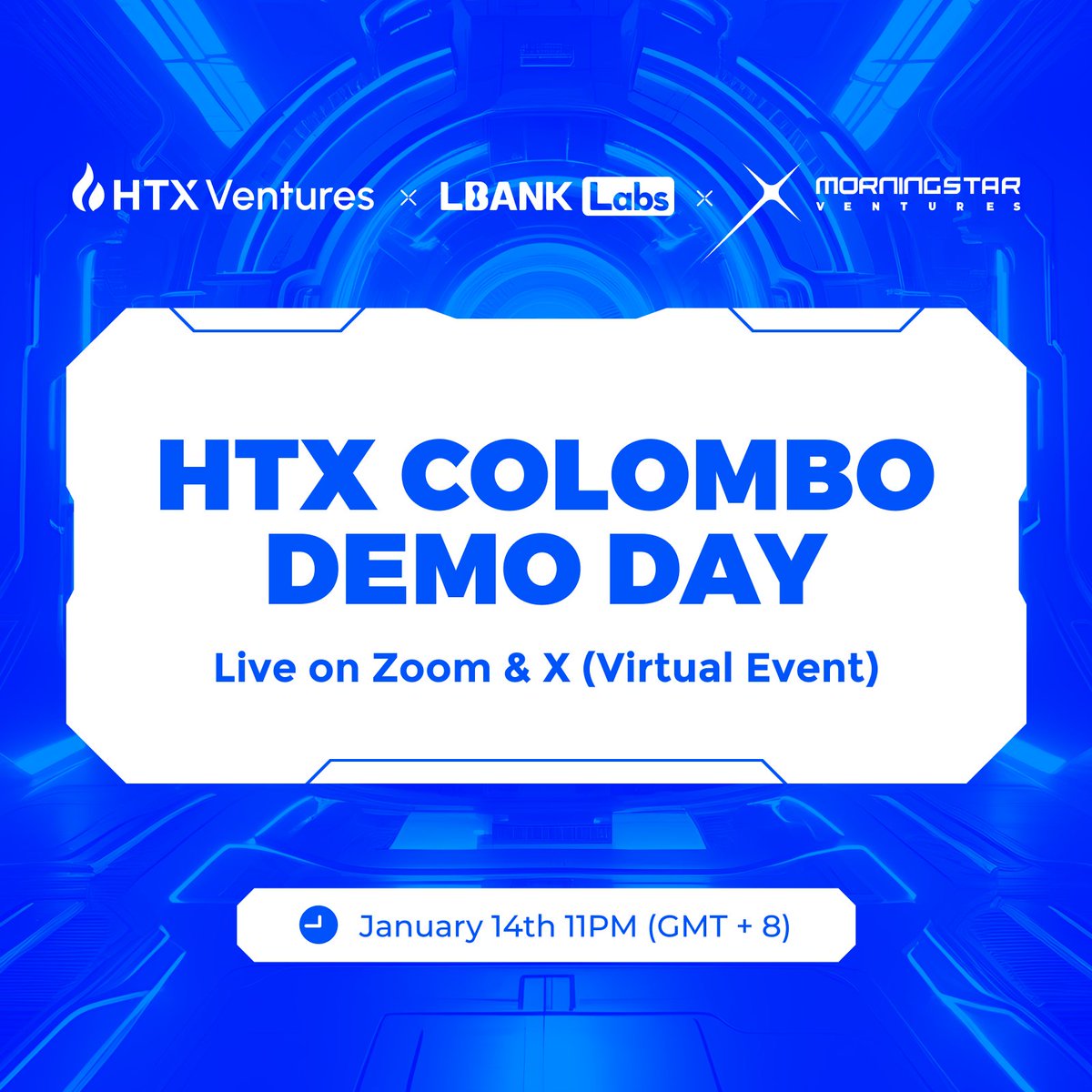 HTX Ventures (@ventures_htx) on Twitter photo 🌟Introducing HTX Colombo Demo Day!
🤜🤛<a href="/Ventures_HTX/">HTX Ventures</a> have partnered with <a href="/LBankLabs/">LBank Labs</a> and <a href="/Morningstar_VC/">Morningstar Ventures</a> to showcase 6 cutting-edge projects currently raising funds. 
Whether you’re an investor or simply curious about emerging tech, don’t miss this online event!
Register here: 🌟Introducing HTX Colombo Demo Day!
🤜🤛<a href="/Ventures_HTX/">HTX Ventures</a> have partnered with <a href="/LBankLabs/">LBank Labs</a> and <a href="/Morningstar_VC/">Morningstar Ventures</a> to showcase 6 cutting-edge projects currently raising funds. 
Whether you’re an investor or simply curious about emerging tech, don’t miss this online event!
Register here: